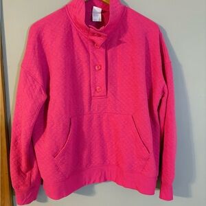 Stars Above Pink Cowl Neck Sweater